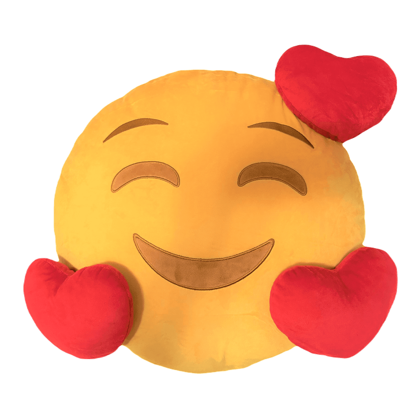 Heart emoji pillow hot sale